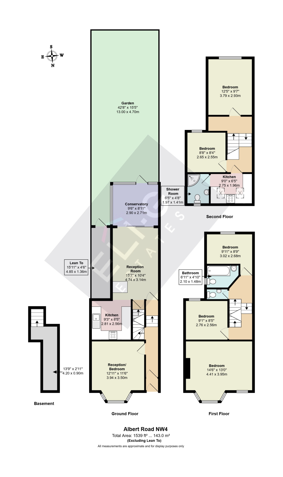 65, Albert Road, LONDON floorplan