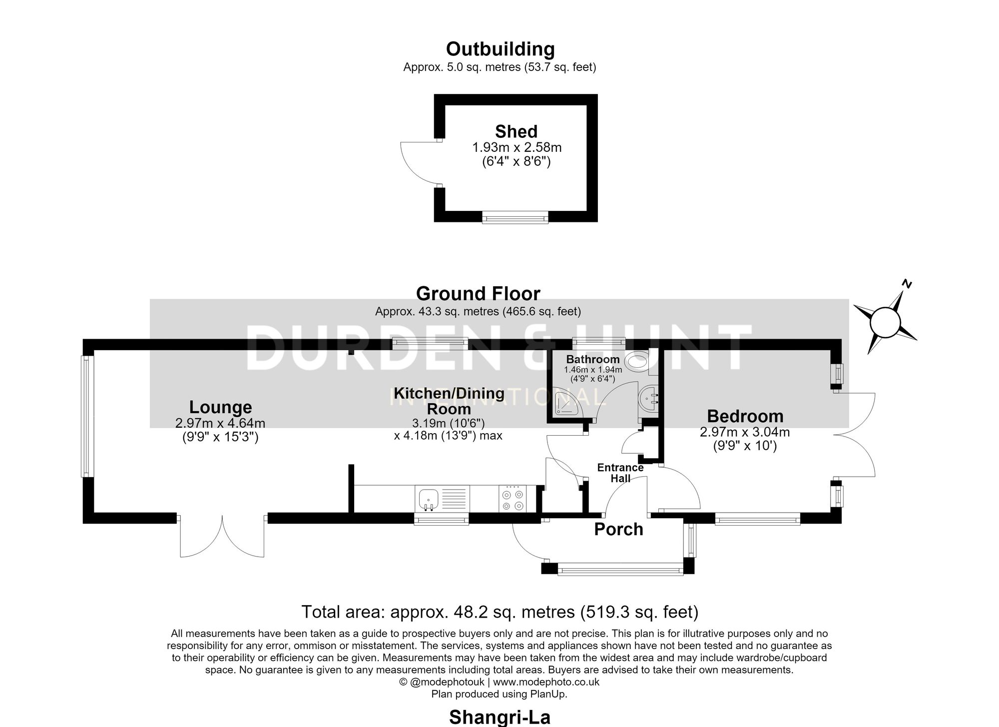 21 Shangri-La Shangri-La Park, Hullbridge floorplan