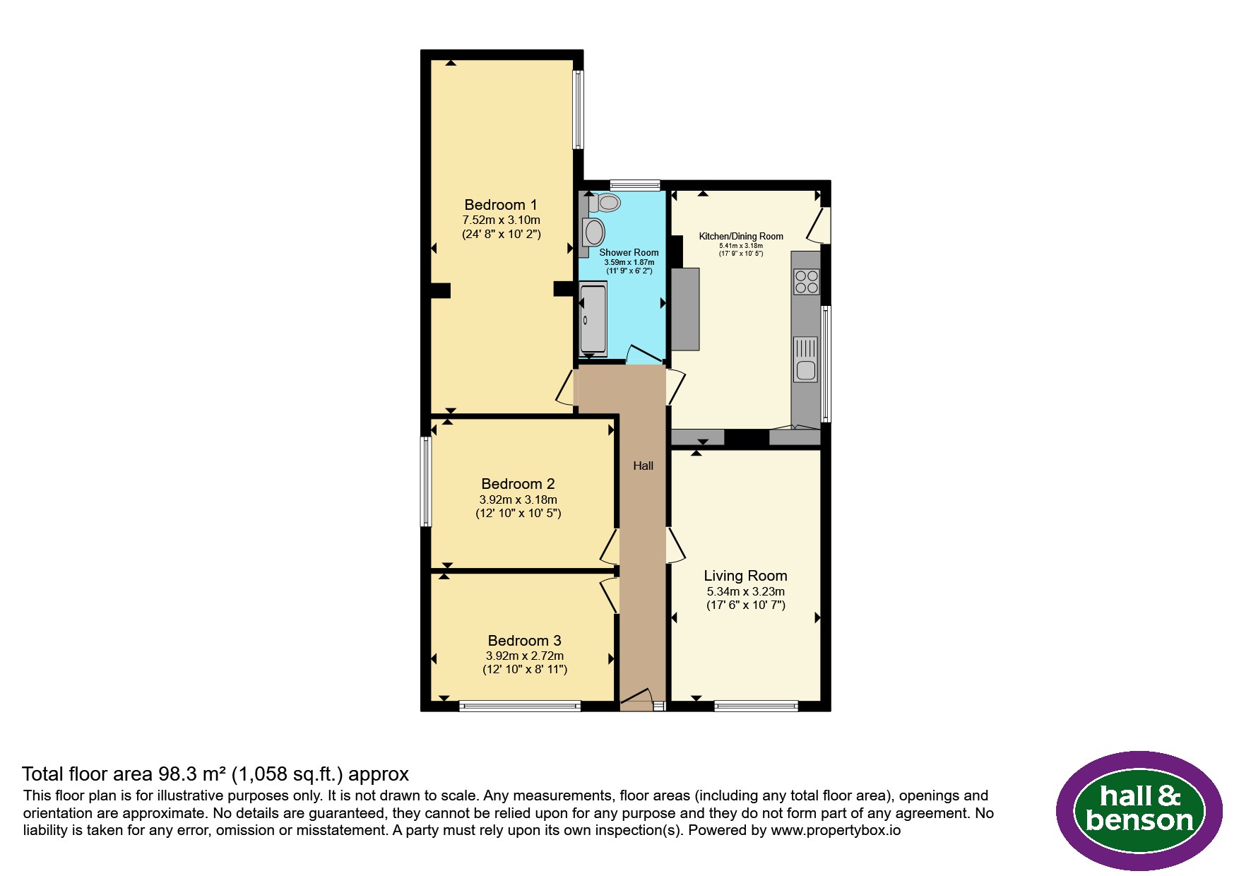 48, Moor End, Derby floorplan