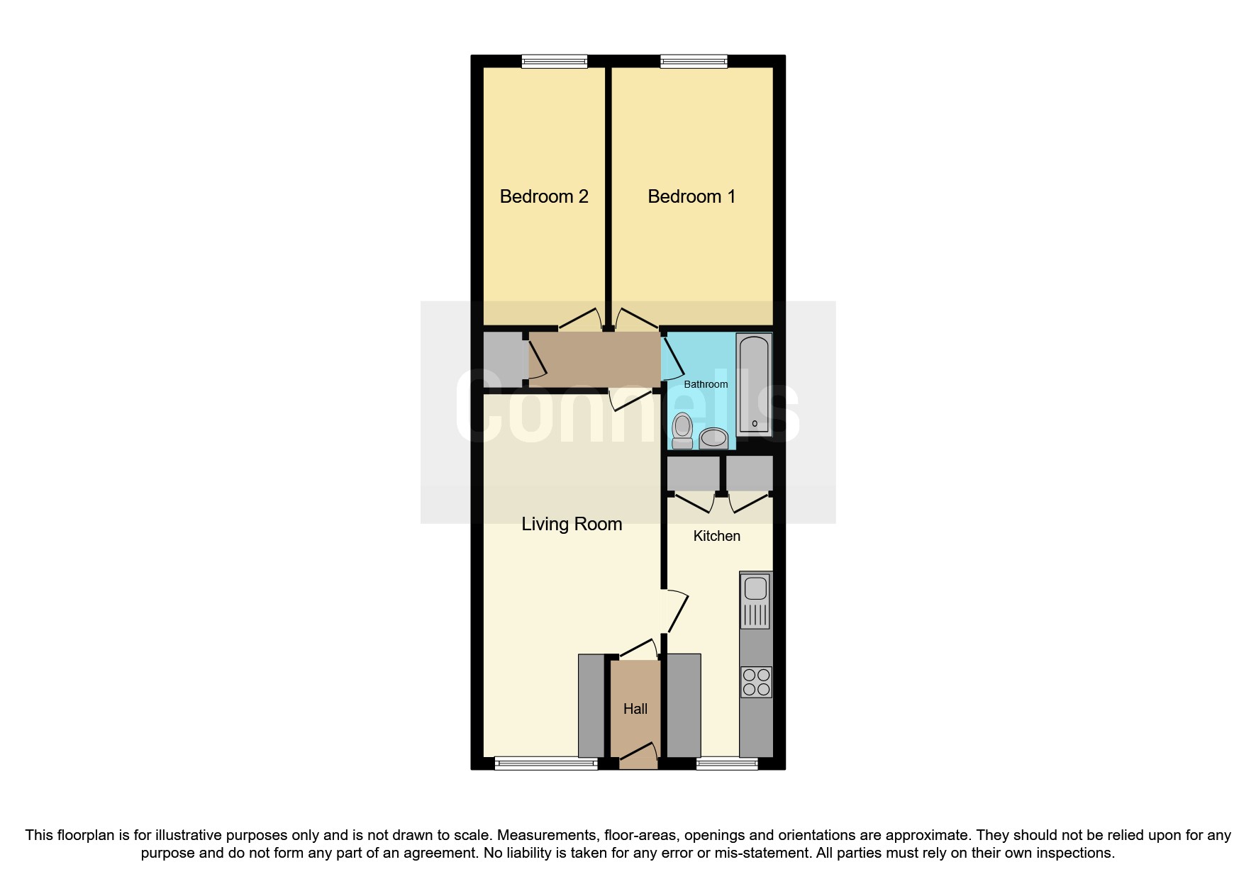 Wordsley Green Shopping Centre, Wordsley, Stourbridge DY8, 2 bedroom