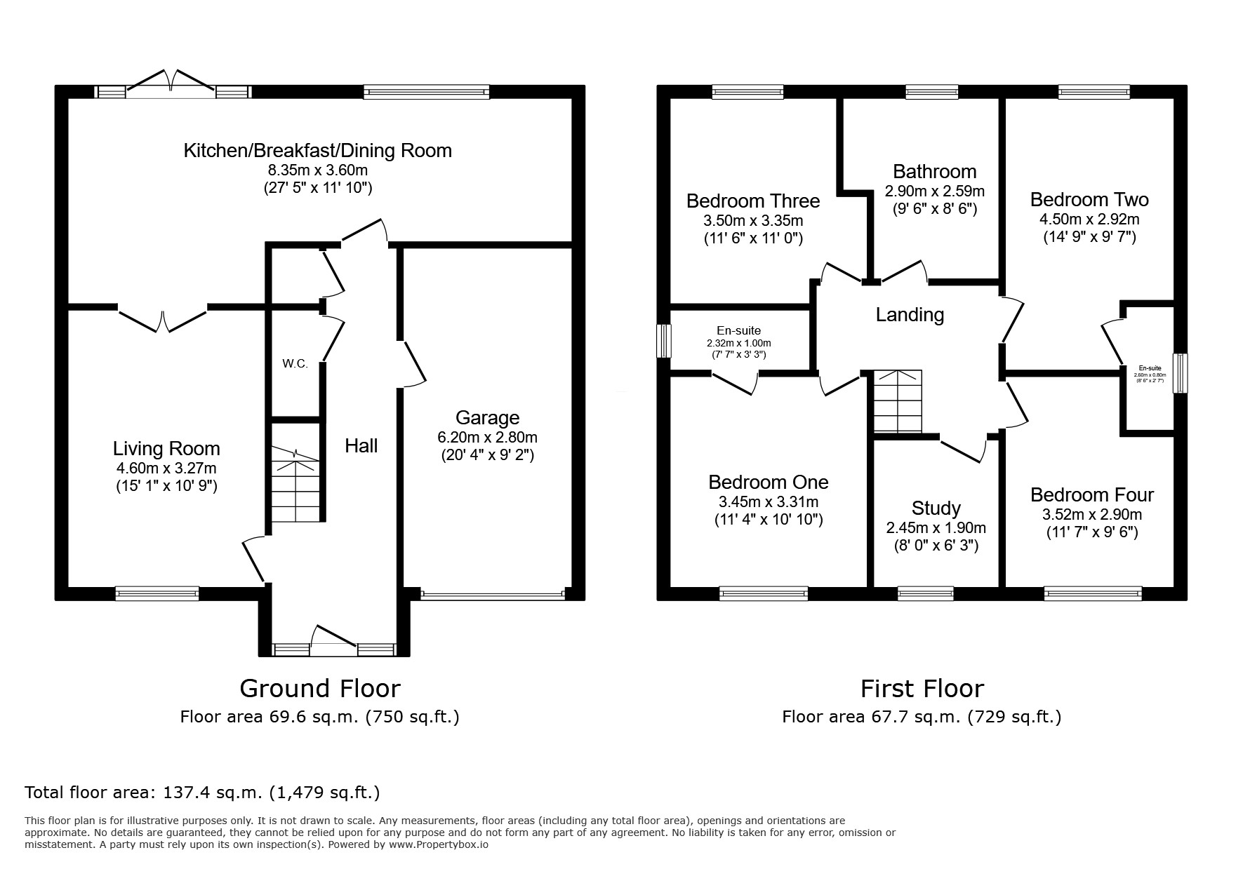 54, Eden Avenue, Wakefield floorplan