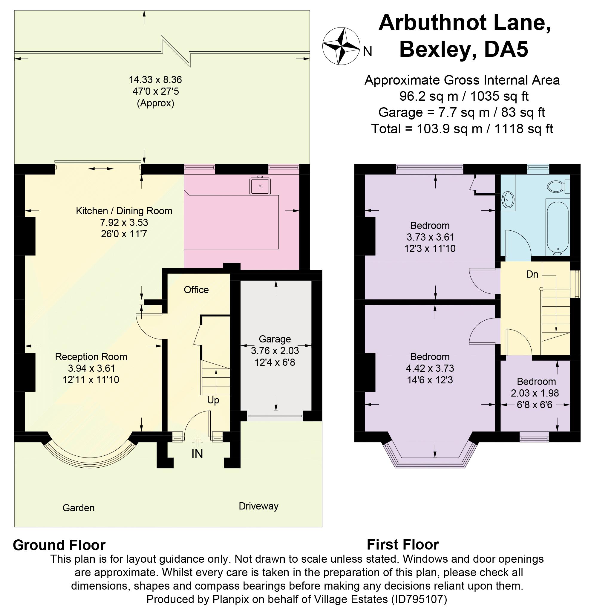 Arbuthnot Lane, Bexley DA5, 3 bedroom semidetached house for sale