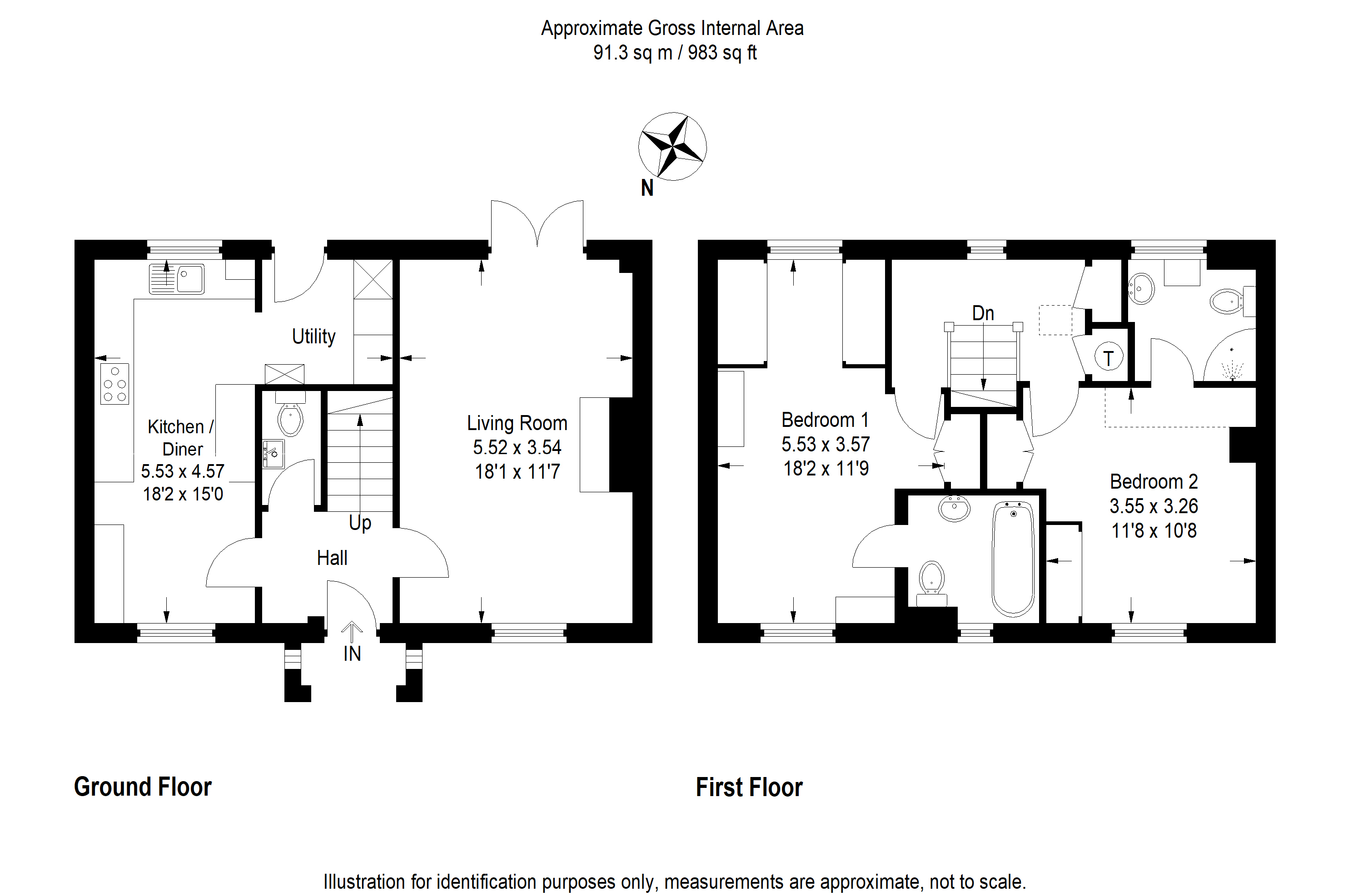 2 bed detached house for sale in Woodside Drive, Bradwell Village