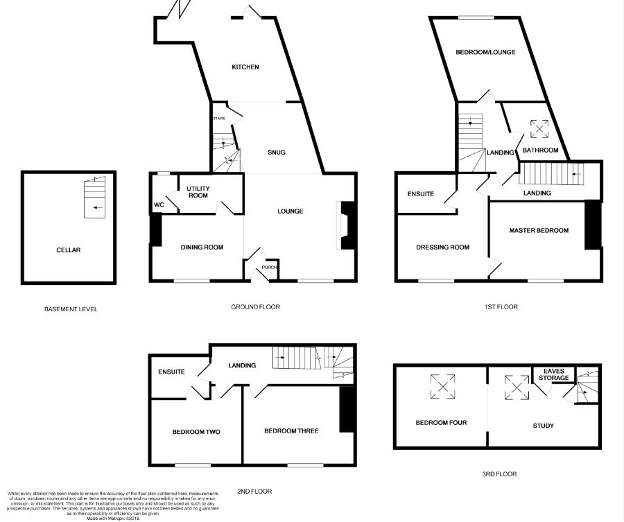 4 Bedrooms  for sale in Shropshire Street, Market Drayton TF9