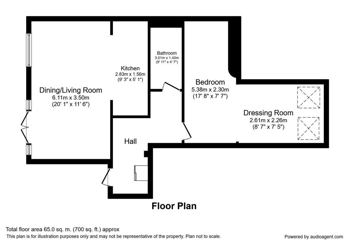 1 Bedrooms Flat to rent in Bishops Down Road, Tunbridge Wells TN4