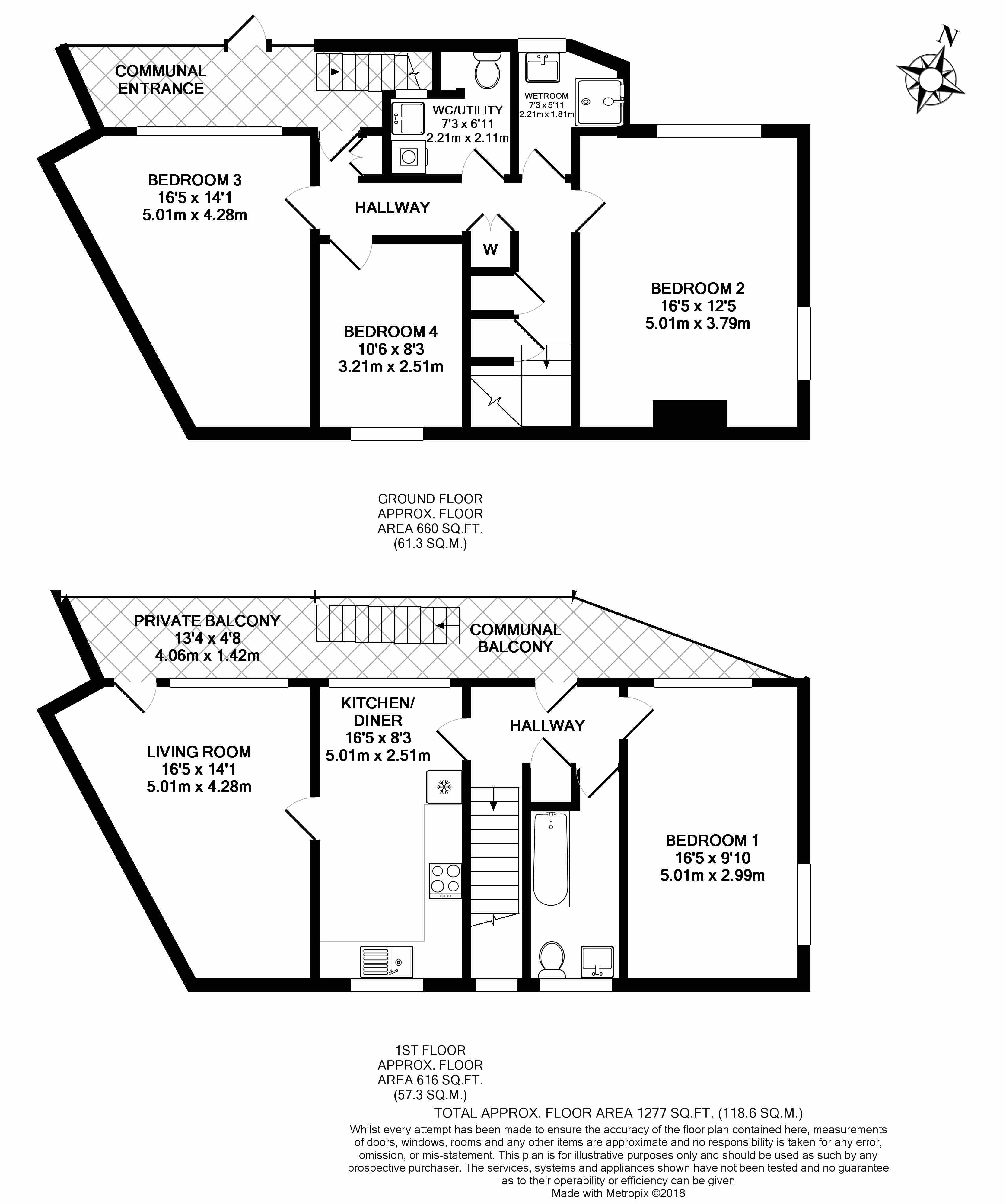 4 Bedrooms Flat for sale in Denmark Road, Camberwell SE5