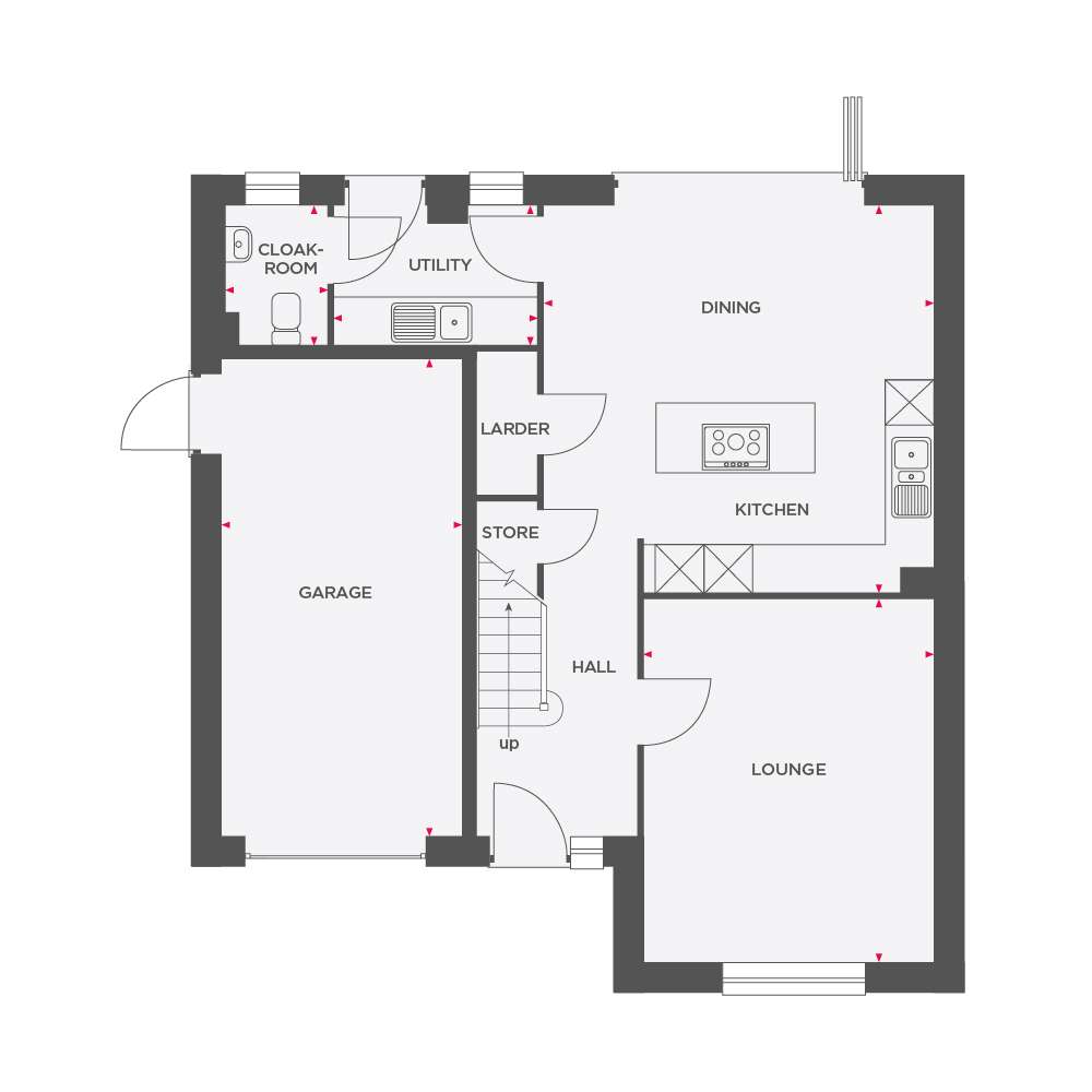 69, Off Great Stoke Way, Harry Stoke floorplan