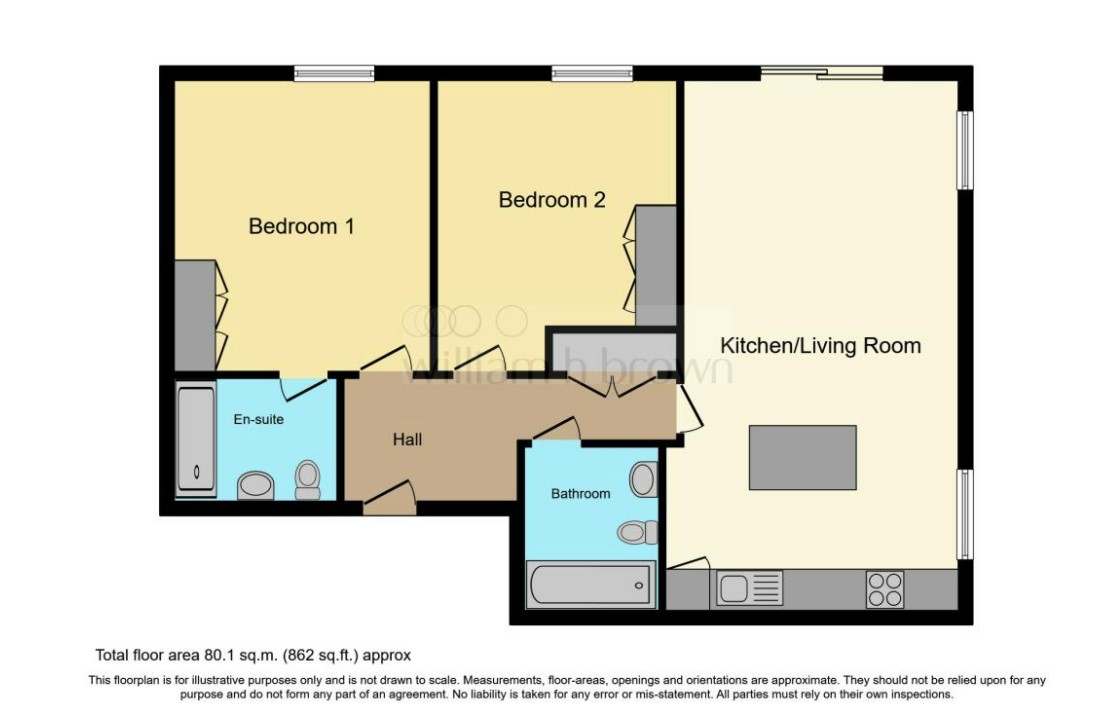 Waverley, Hudson Quarter, York YO1, 2 bedroom flat for sale 61138753
