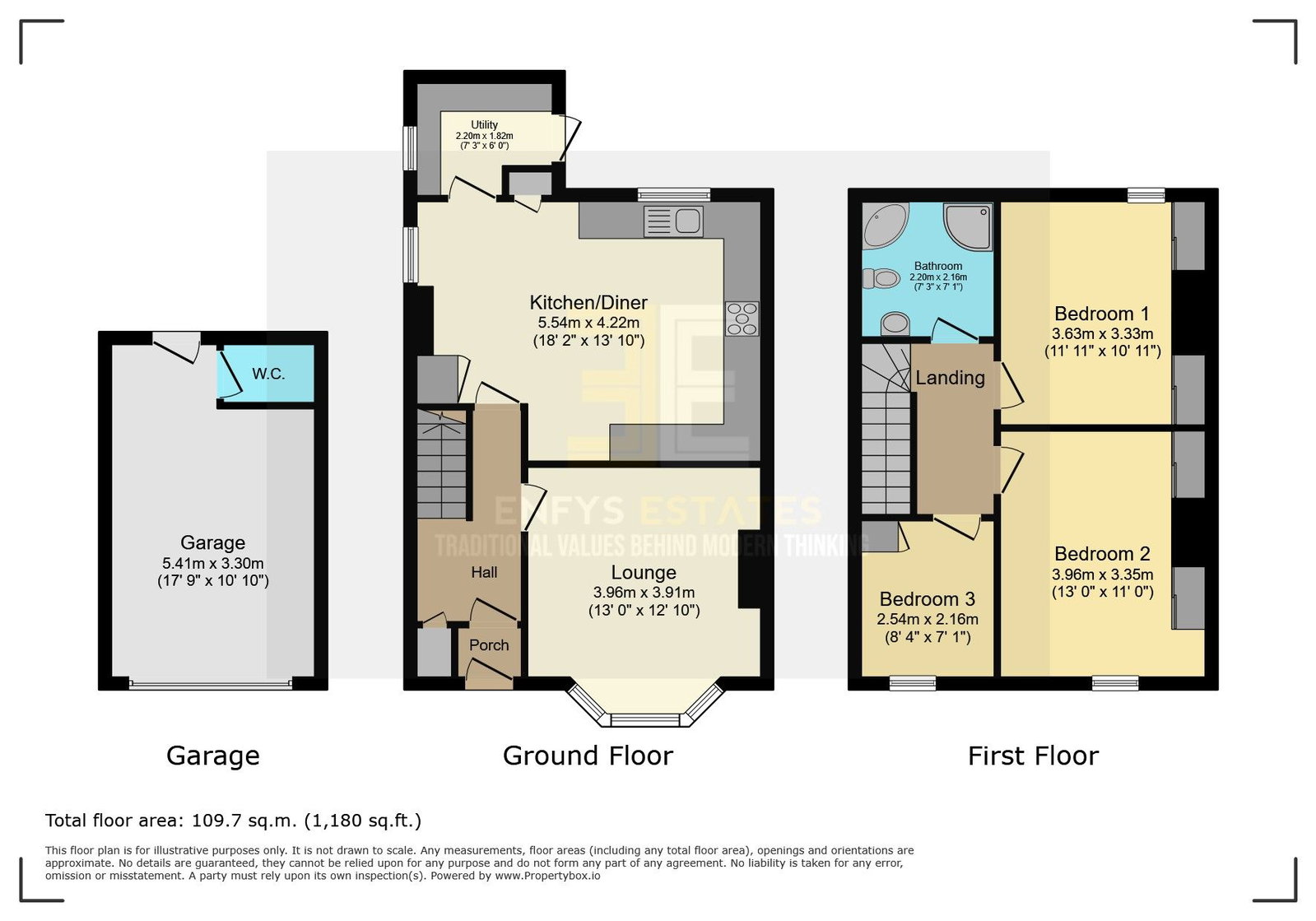 Arwel, Gilfach Road, Penmaenmawr floorplan