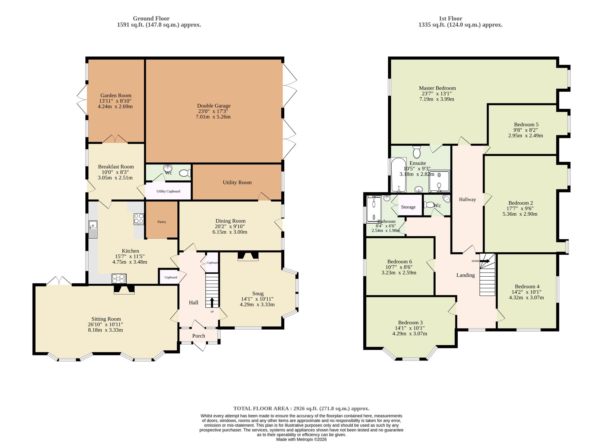 17 West Road, Great Yarmouth floorplan