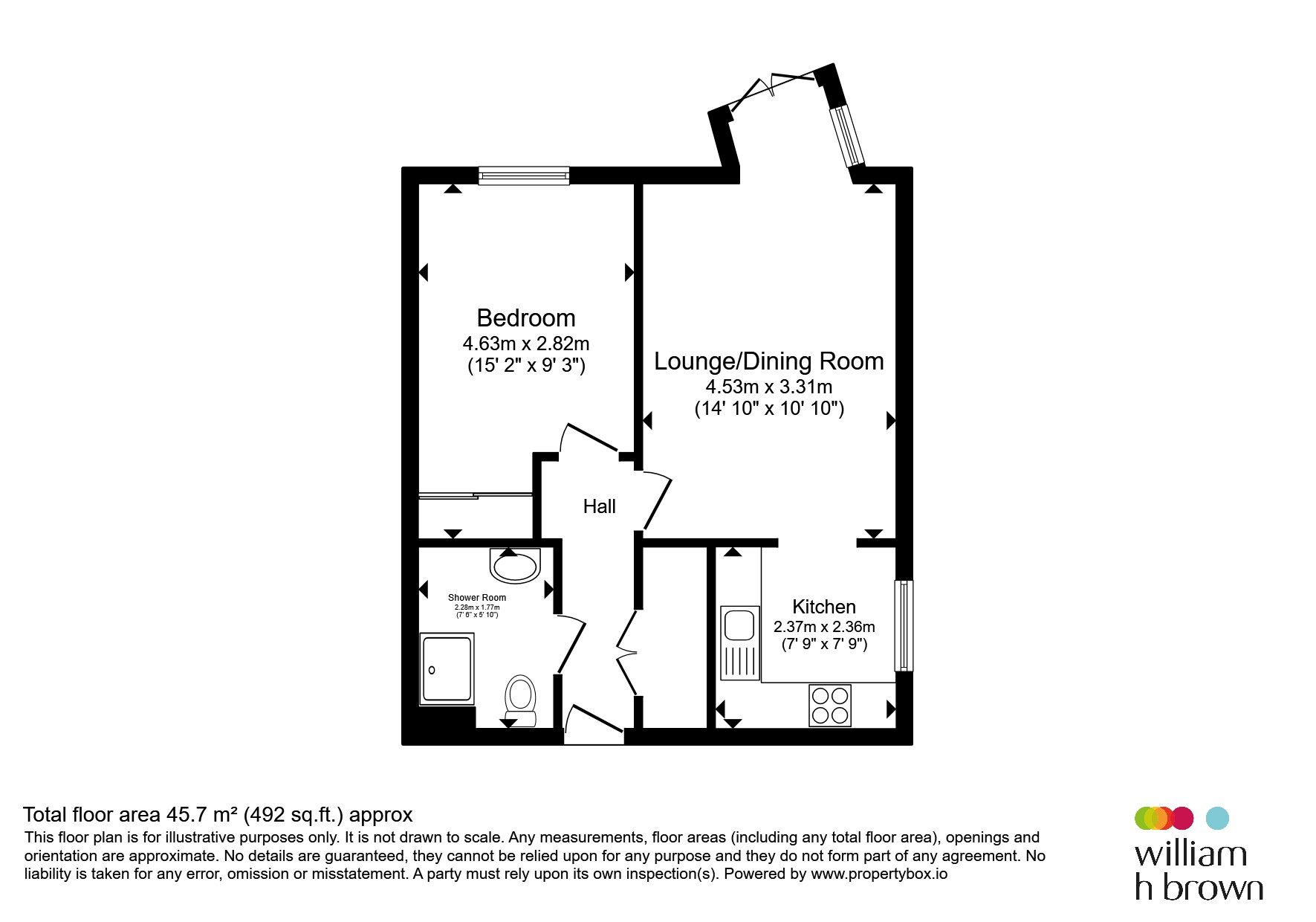 38, Collingwood Court, Royston floorplan