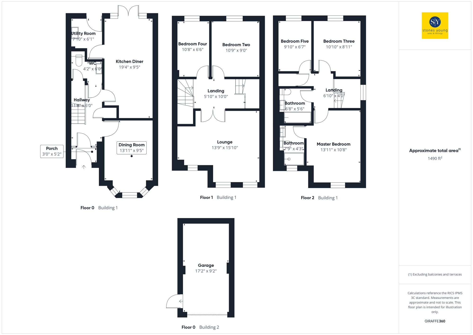 5 Country Mews, Blackburn floorplan