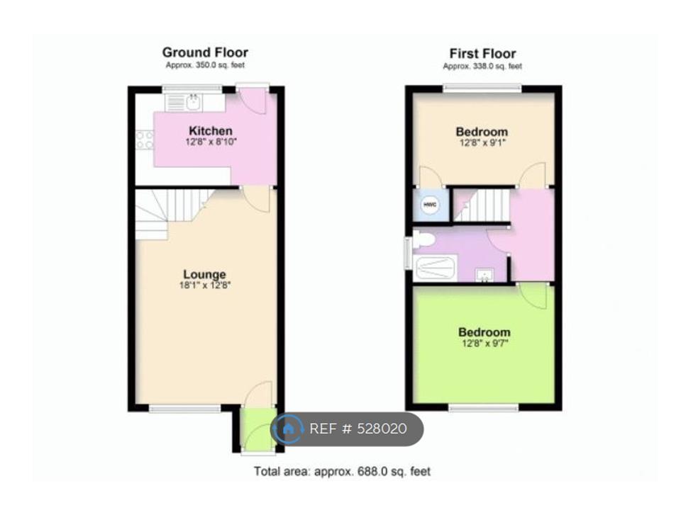 2 Bedrooms Semi-detached house to rent in Parr Close, Leatherhead KT22