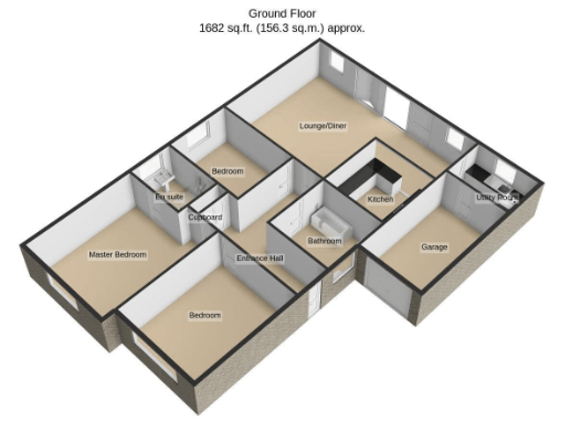 Rivendell, Edward Close, Little Clacton floorplan