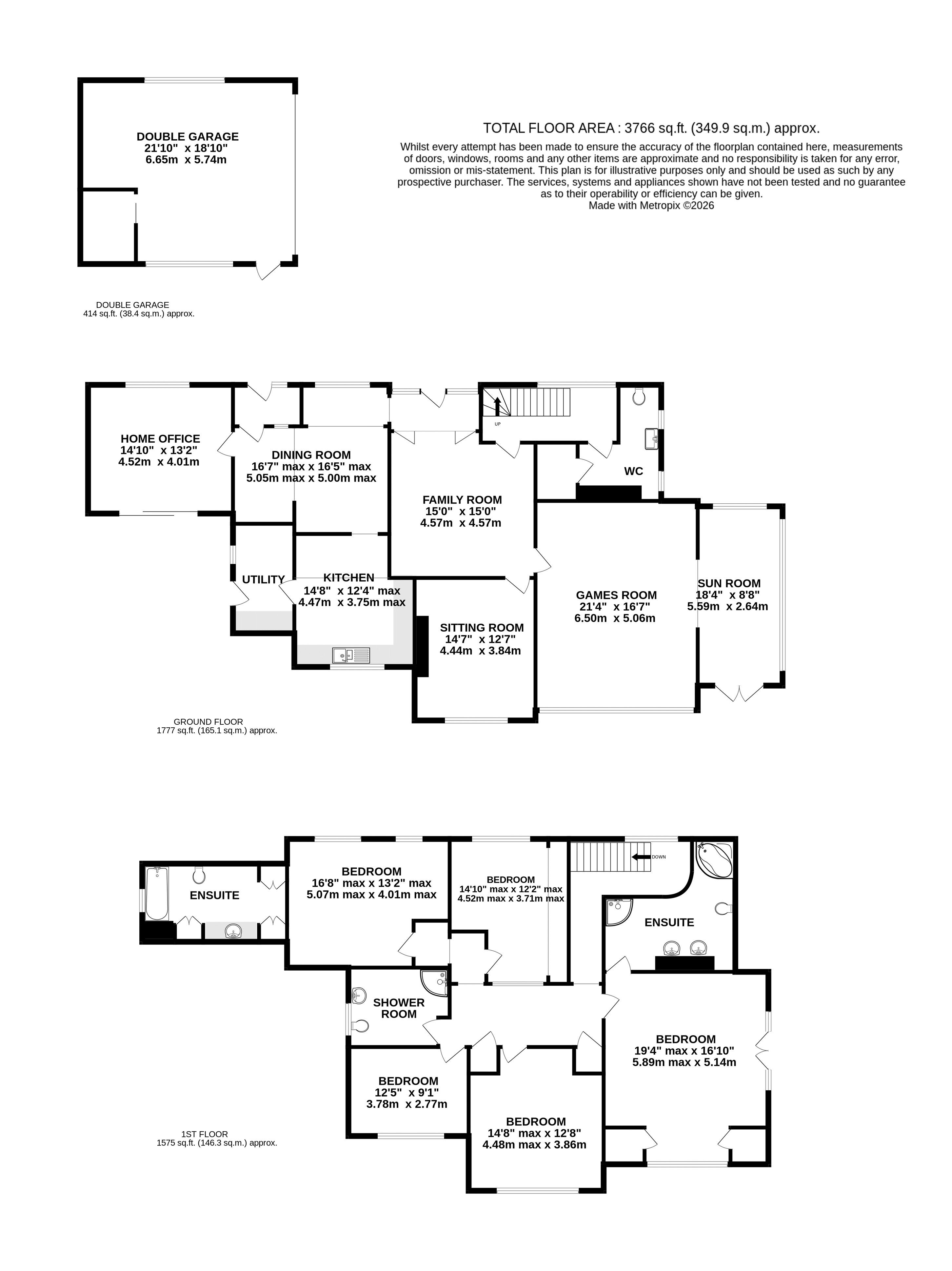38, Fiskerton Road, Lincoln floorplan