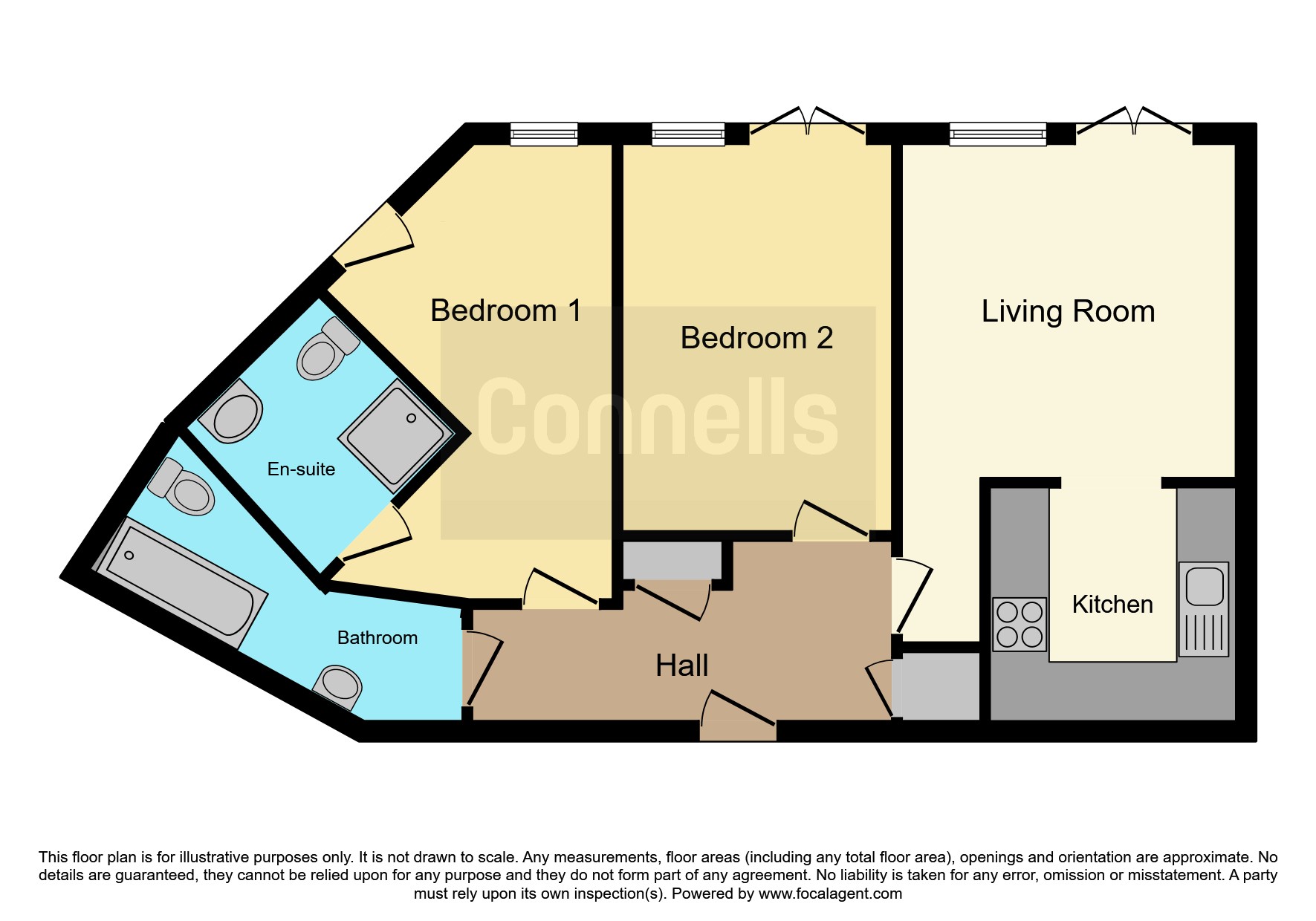 Apartment 14, 26, Wheeleys Lane, BIRMINGHAM floorplan