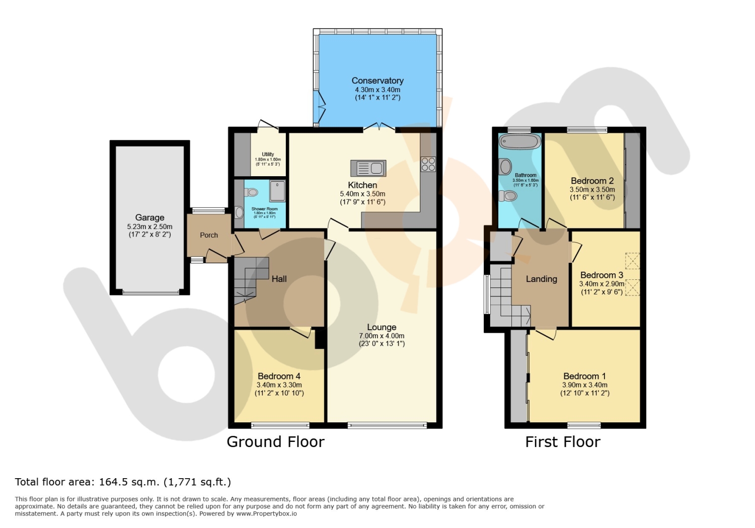 28, Main Road, Beith floorplan