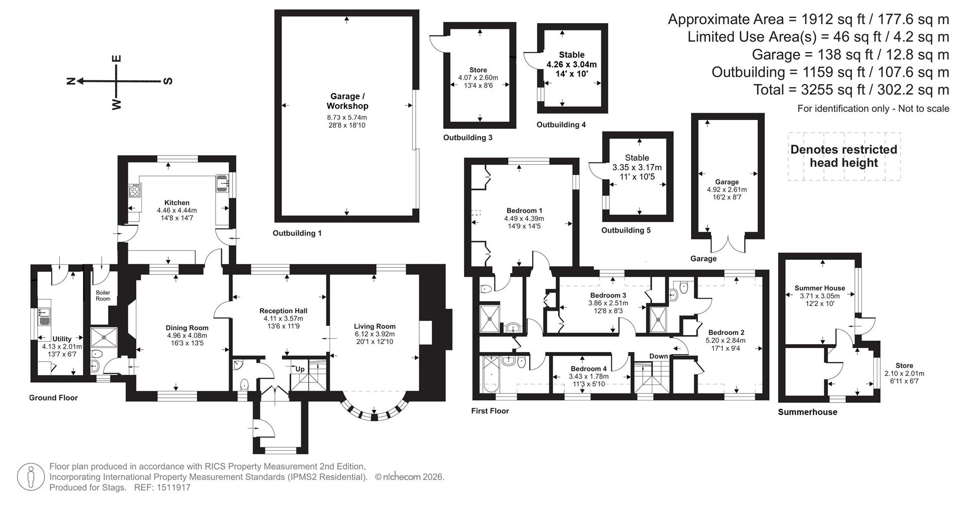Cholloways, Umberleigh floorplan