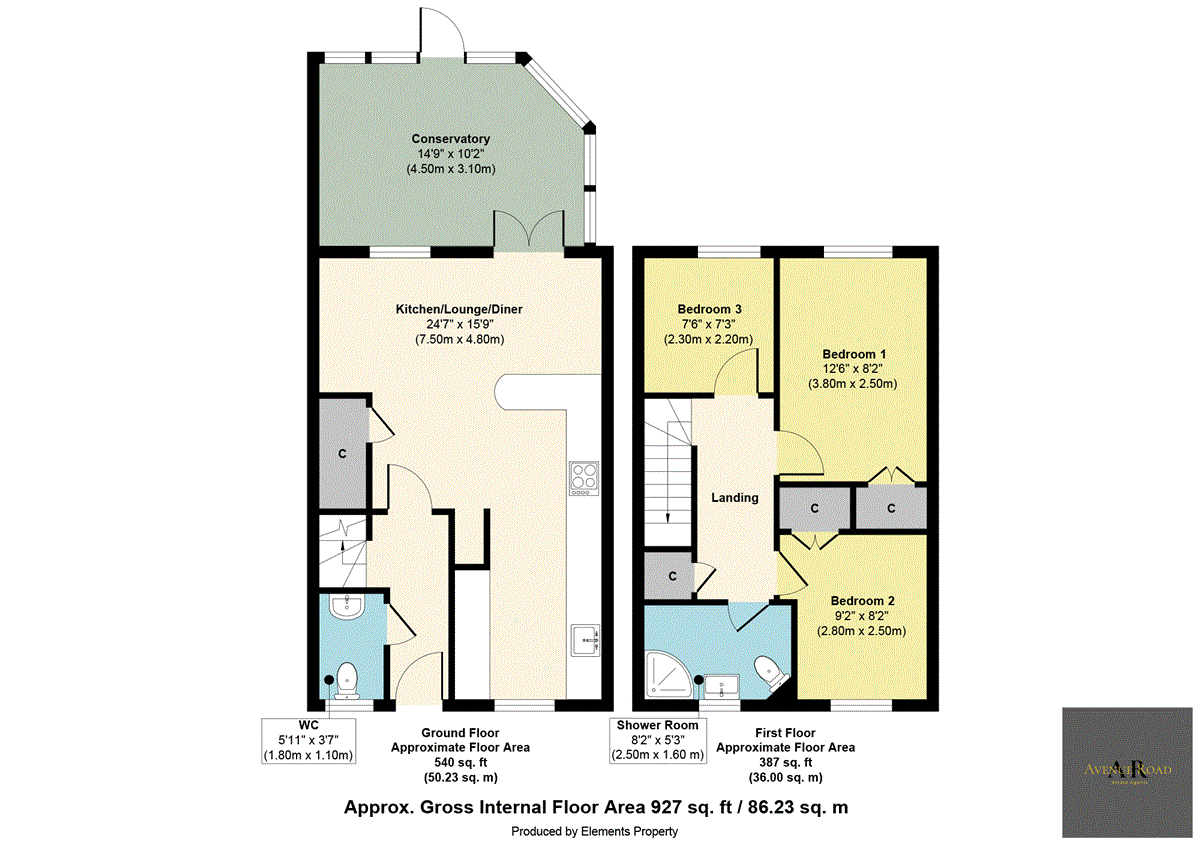 46 Limefield, Edinburgh floorplan