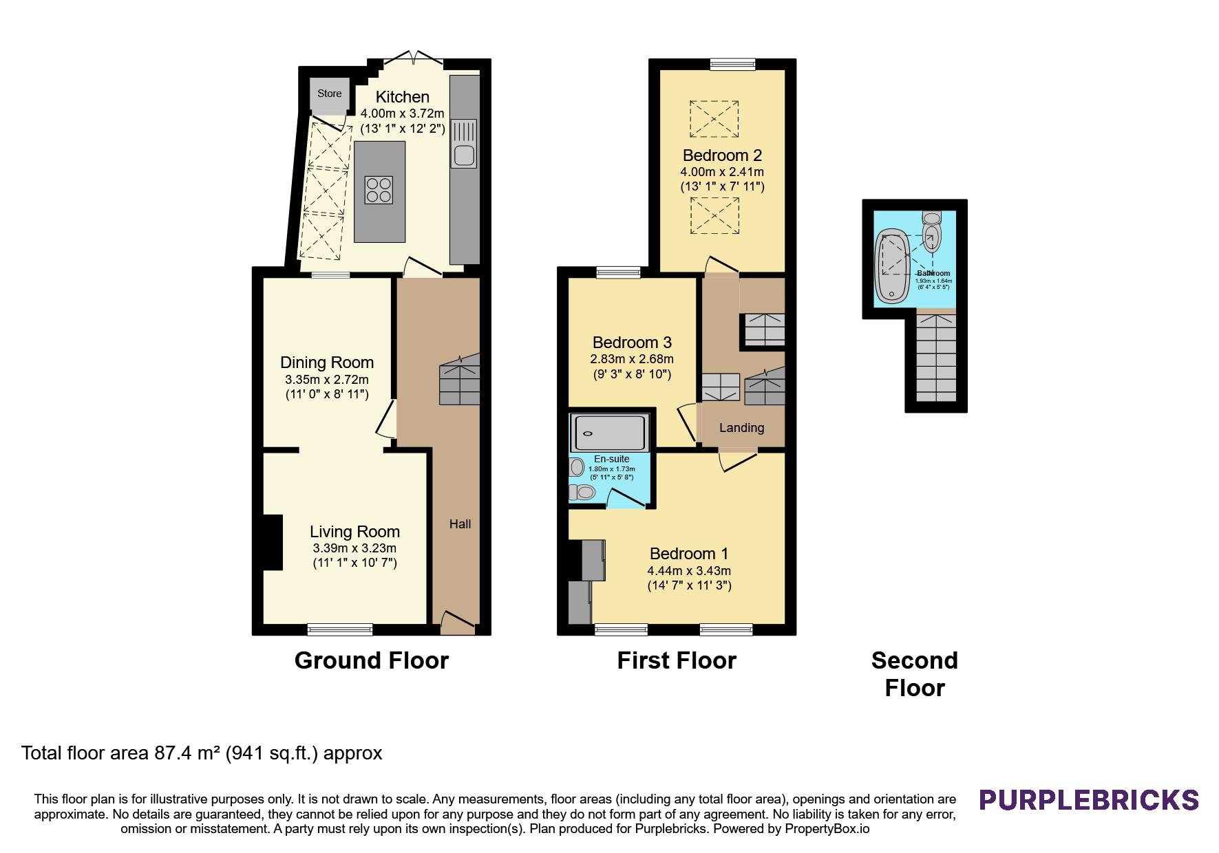Northampton Grove, Islington, London floorplan