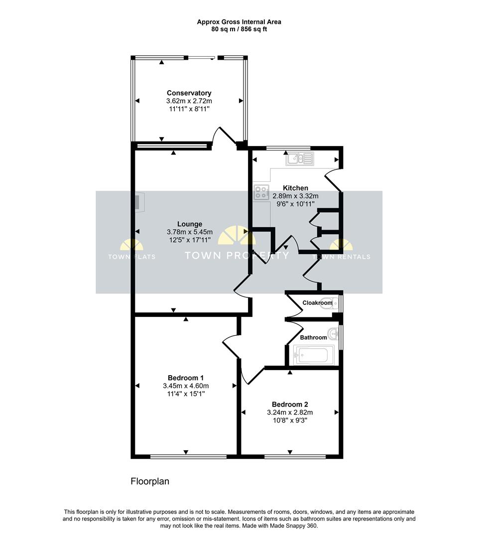 30, Tolkien Road, Eastbourne floorplan