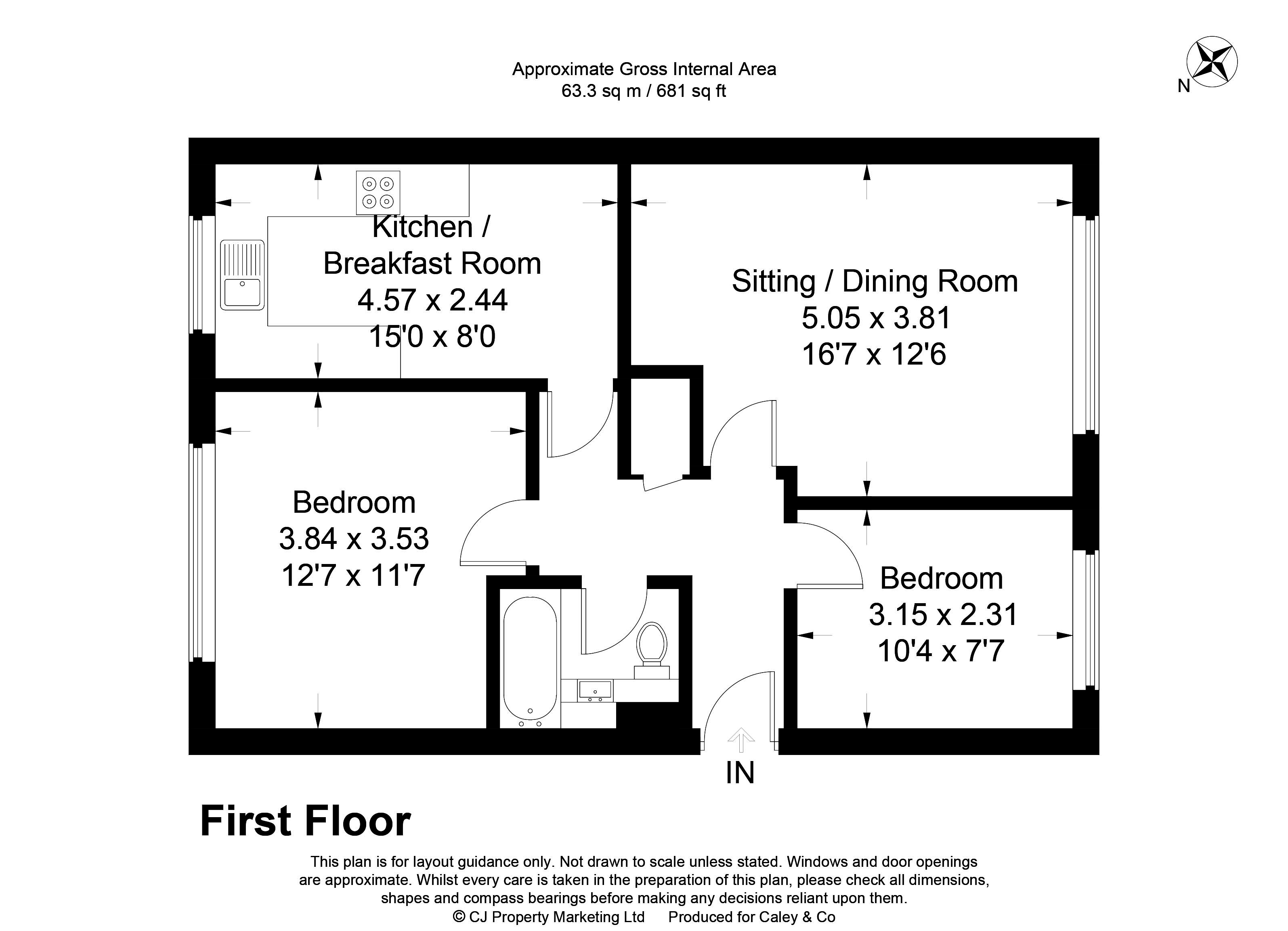 2 Bedrooms Flat for sale in Mead Place, Berry Lane, Rickmansworth WD3