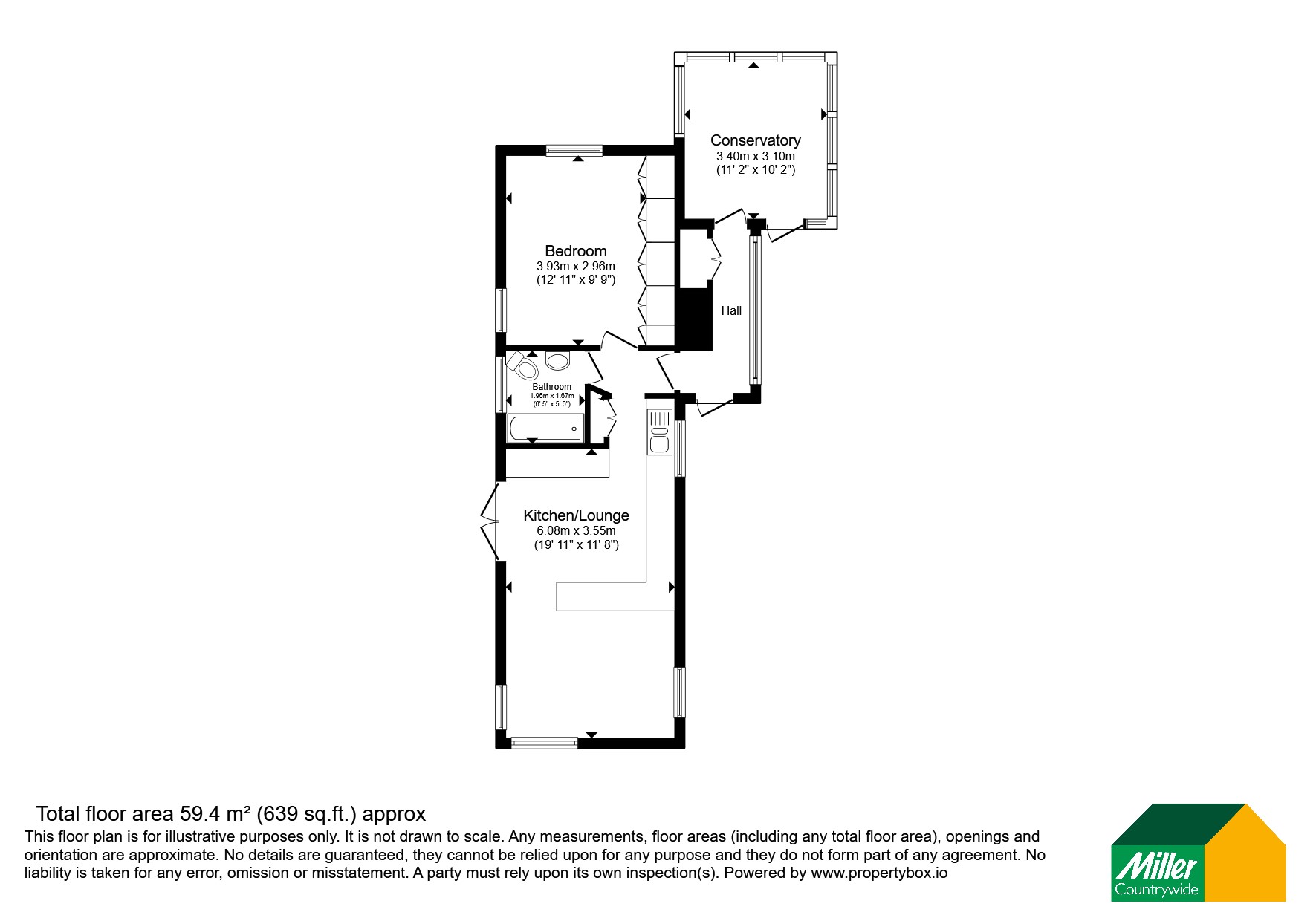 22, Cosawes Park Homes, Truro floorplan