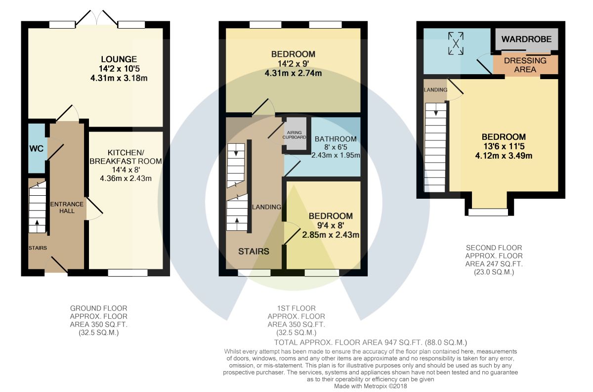 3 Bedrooms Terraced house for sale in Buttercup Road, Desborough, Kettering NN14
