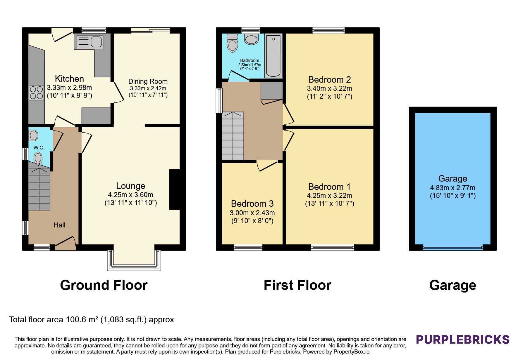 9, Sharoe Mount Avenue, Fulwood, Preston floorplan