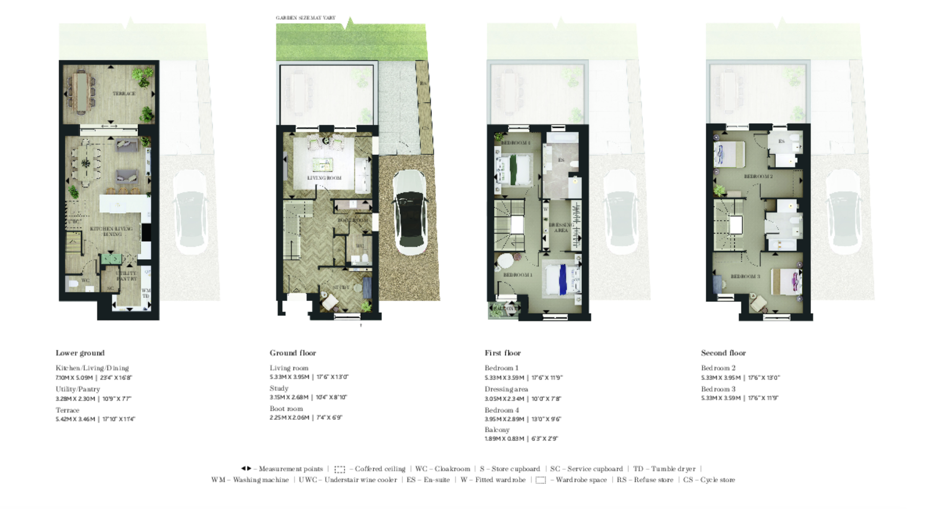 Hartland Village, Hartland Village, Hampshire, Ively Road, Fleet floorplan