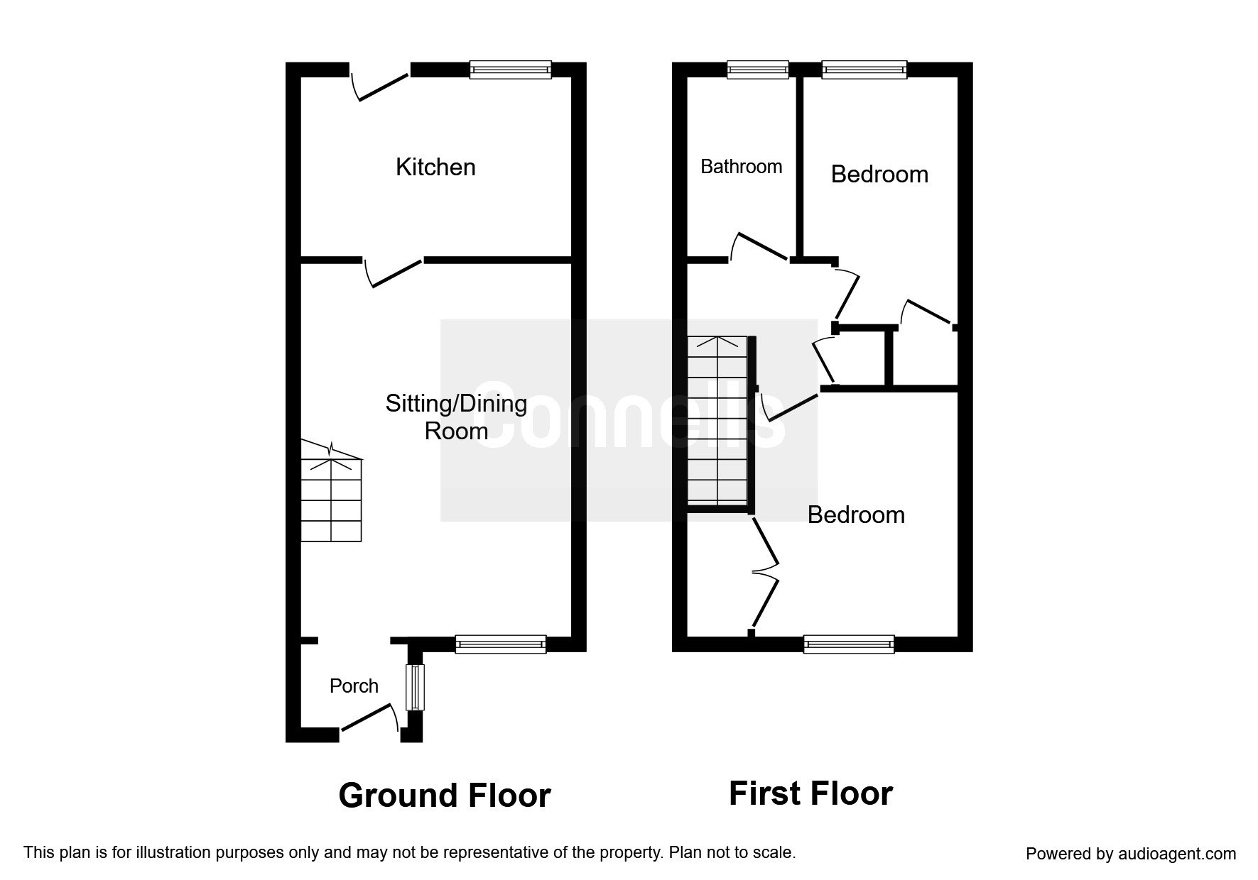 2 Bedrooms Terraced house for sale in Mendip Close, Worcester WR4