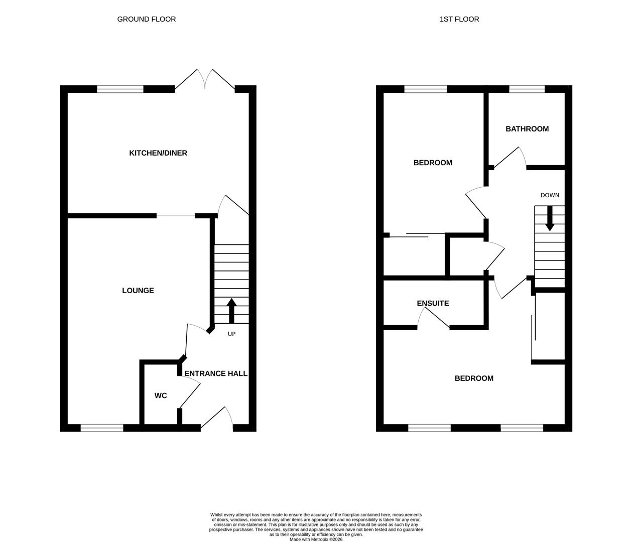 1, Smith Drive, Norwich floorplan