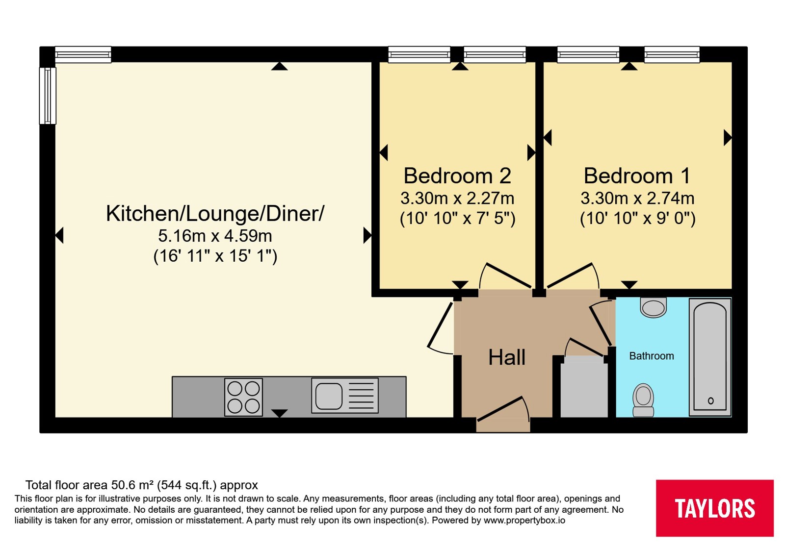 Harpur Street, Bedfordshire floorplan