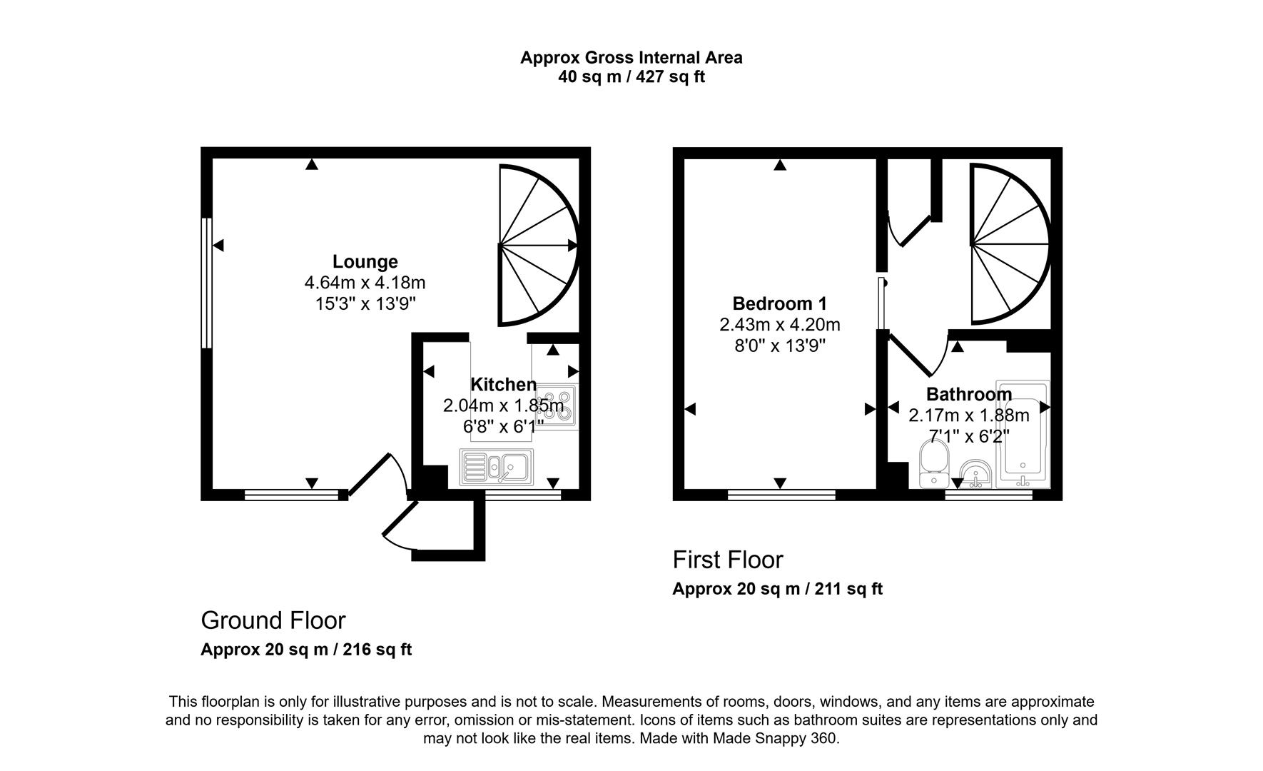 22, Monnow Close, Milford Haven floorplan