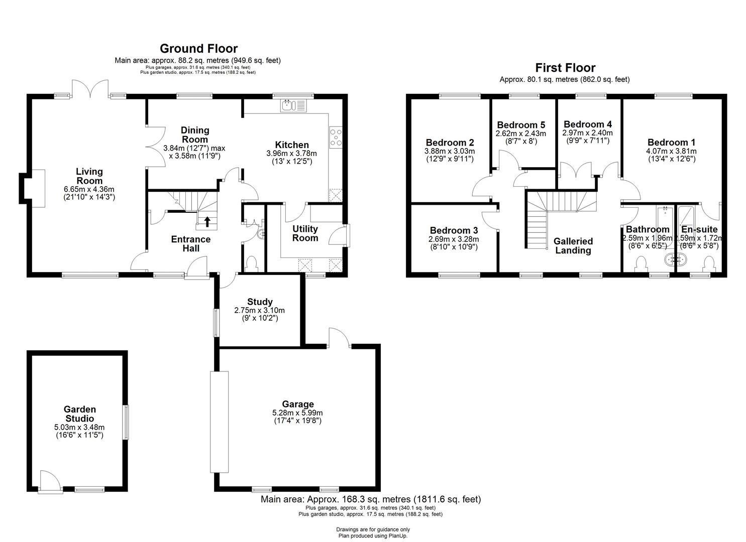56, West Drive, Cambridge floorplan