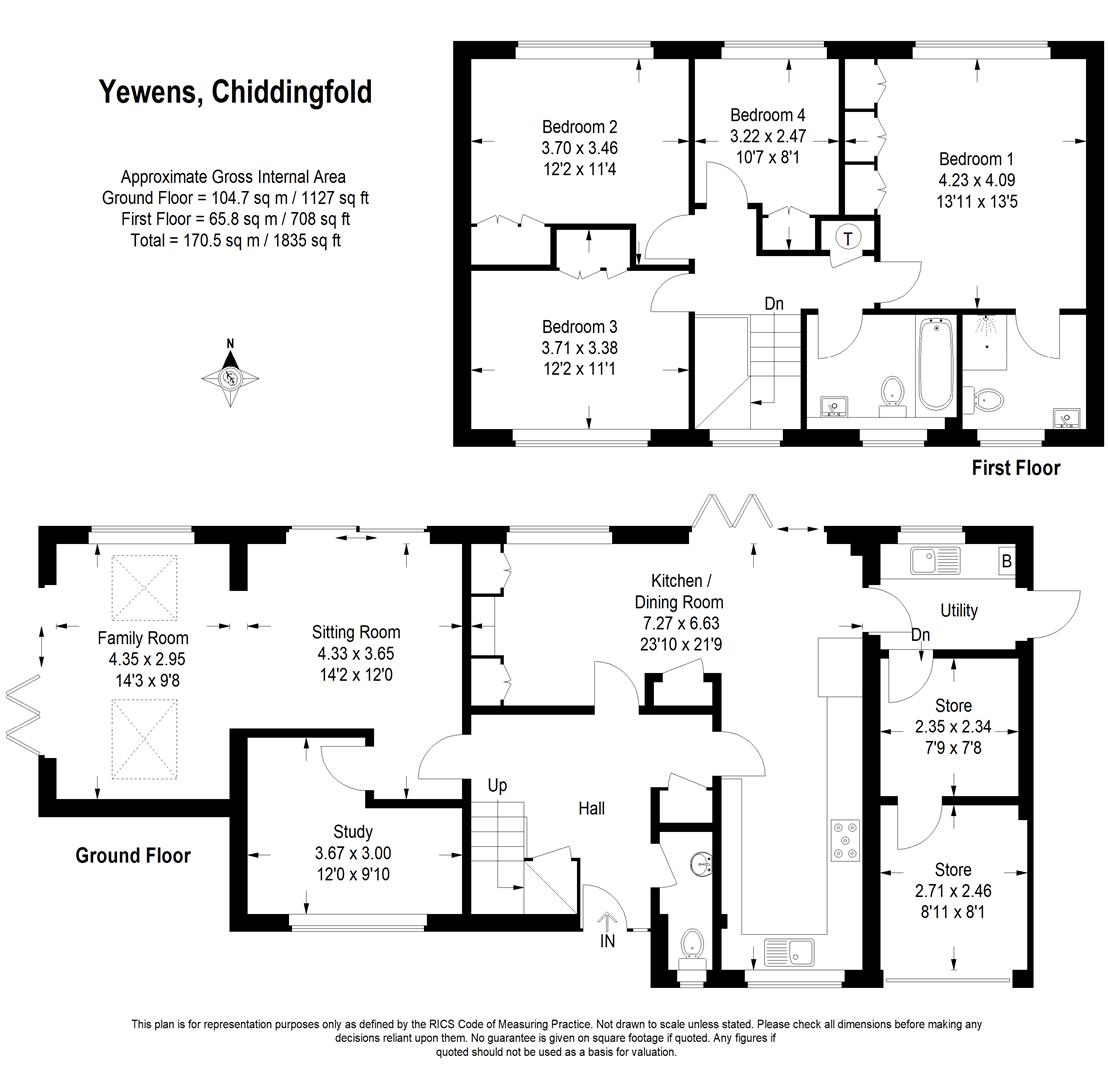 7, Yewens, Chiddingfold floorplan