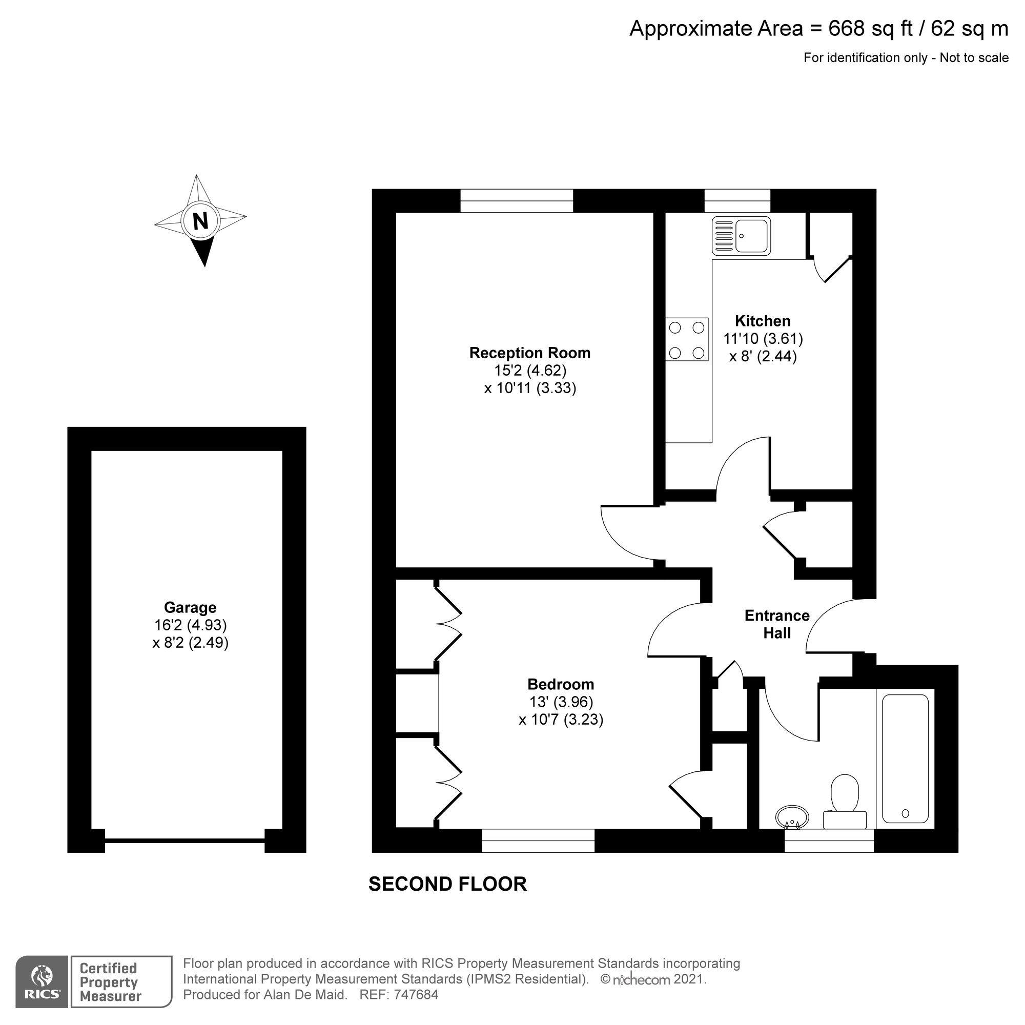 Blakeney Road, Beckenham BR3, 1 bedroom flat for sale 59198104