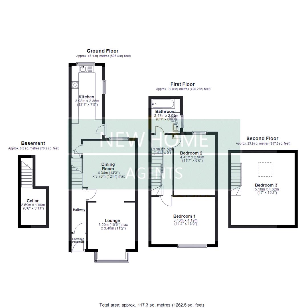 38, Norman Road, Stalybridge floorplan