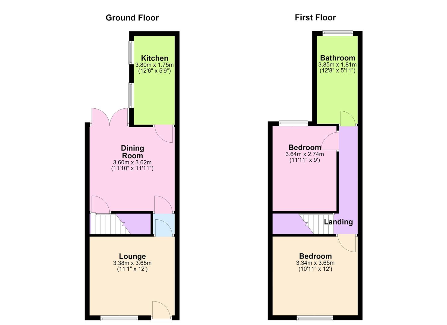 7, Britannia Road, Burbage floorplan