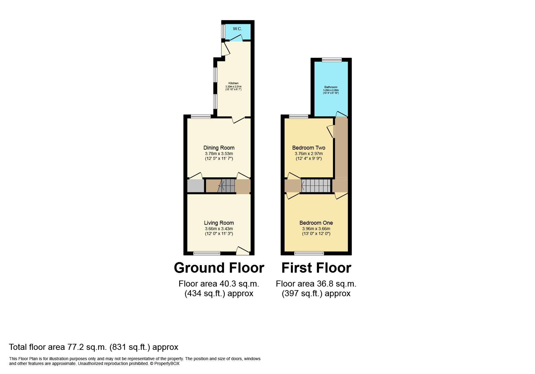 33 West Street, Leicester floorplan