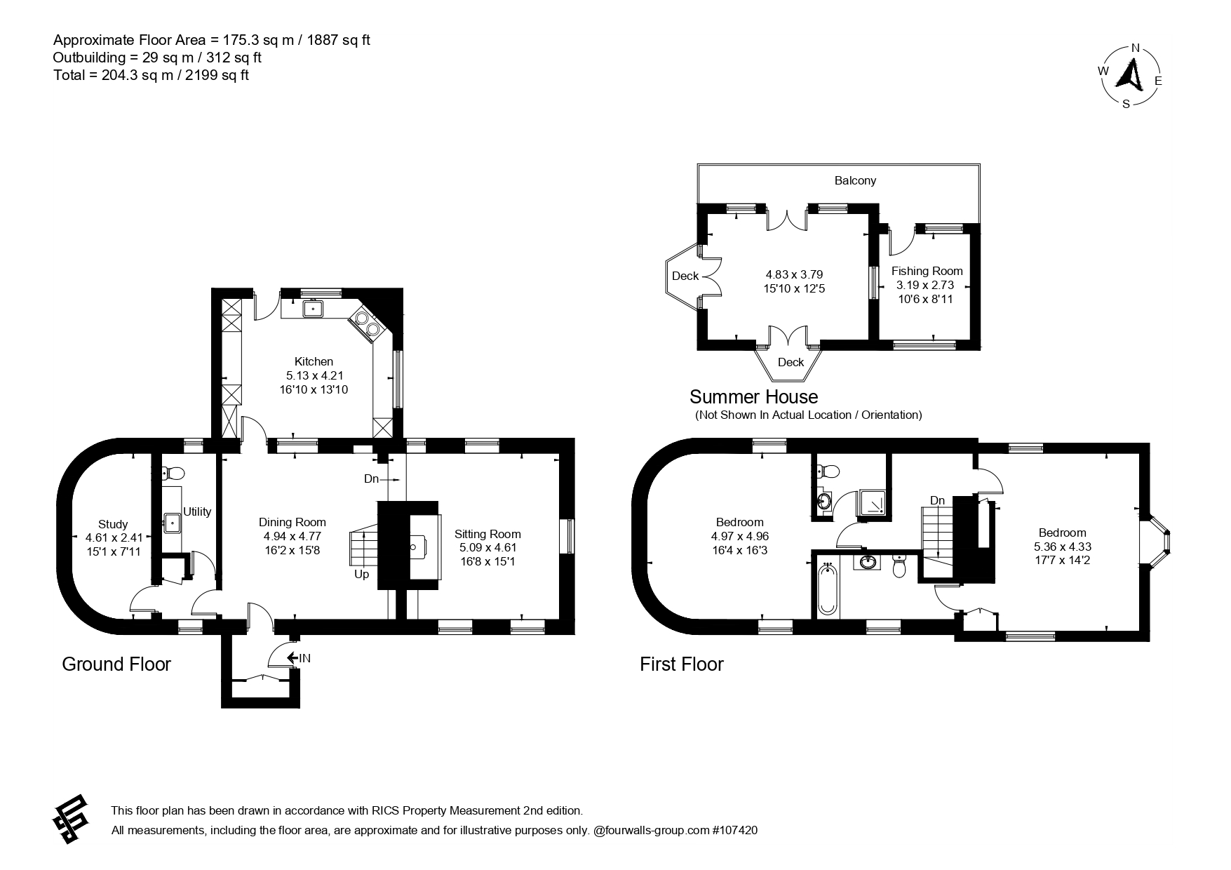 Kingfisher Cottage,, Lake, Wiltshire floorplan