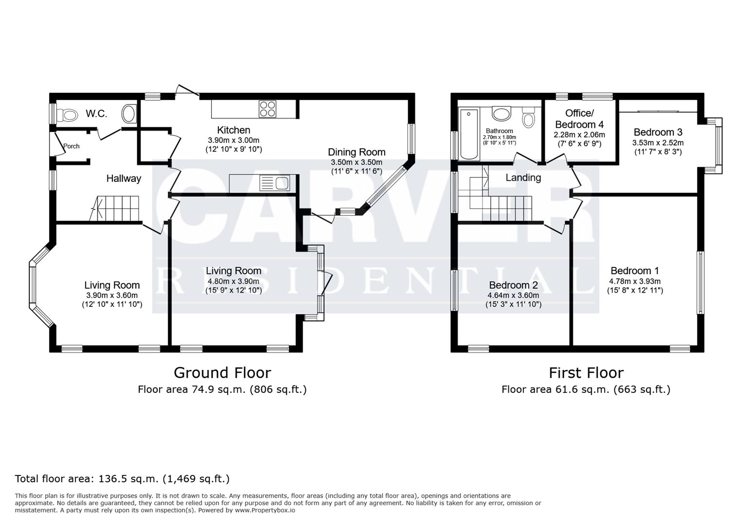 2, Hartford Road, Darlington floorplan
