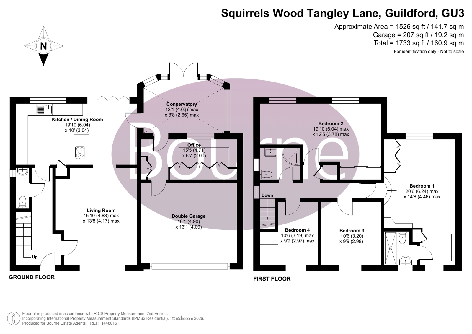 Squirrels Wood,, Tangley Lane, Guildford floorplan