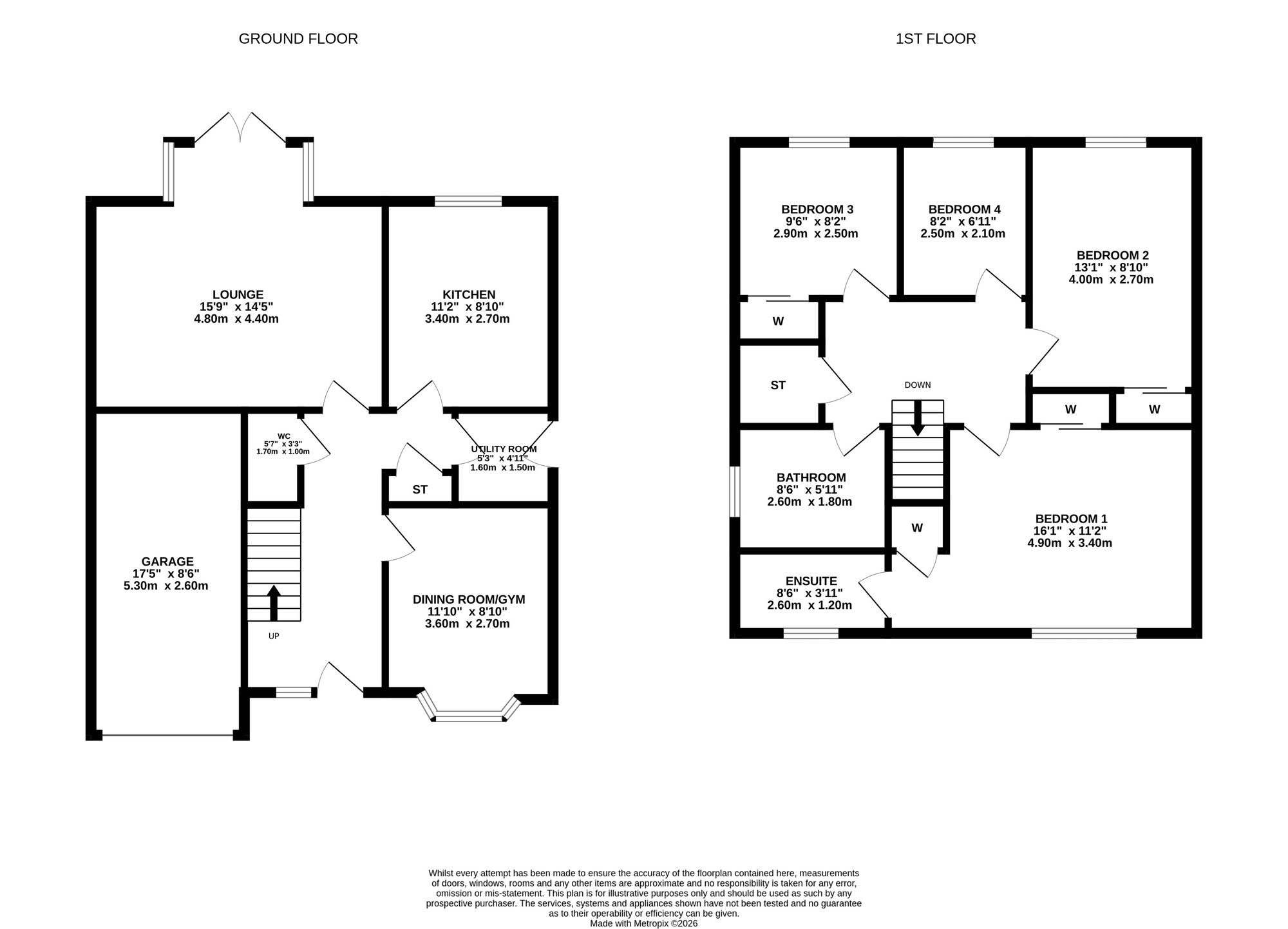 41 Tern Crescent, Alloa floorplan