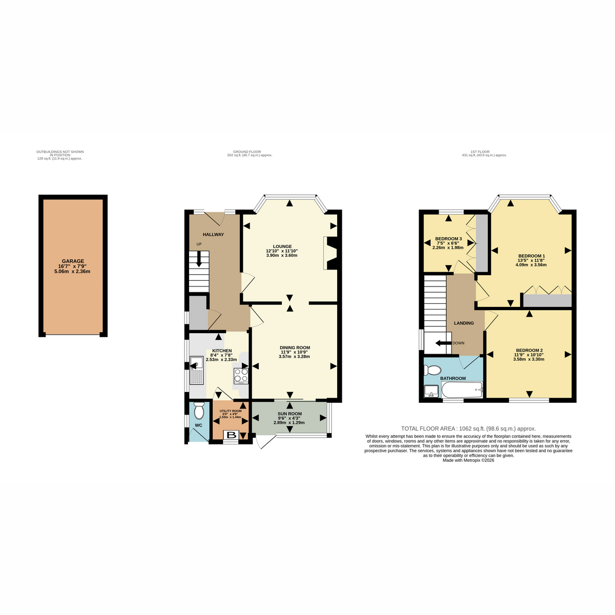 Columbia Road, Bournemouth floorplan