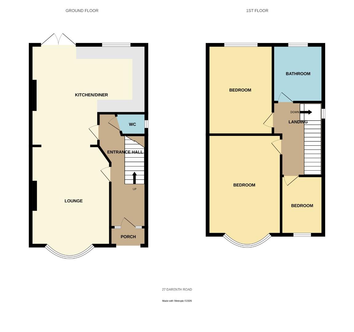 27, Darenth Road, Leigh on Sea floorplan