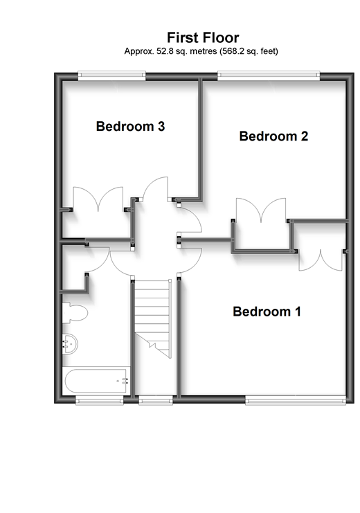 Kings Road, Cowplain, Waterlooville, Hampshire PO8, 3 bedroom detached ...