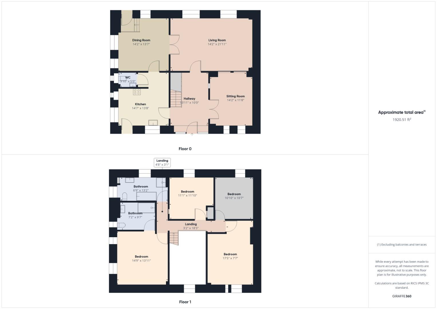 The Barn, Off Spring Farm Mews, Main Street, Bradford floorplan