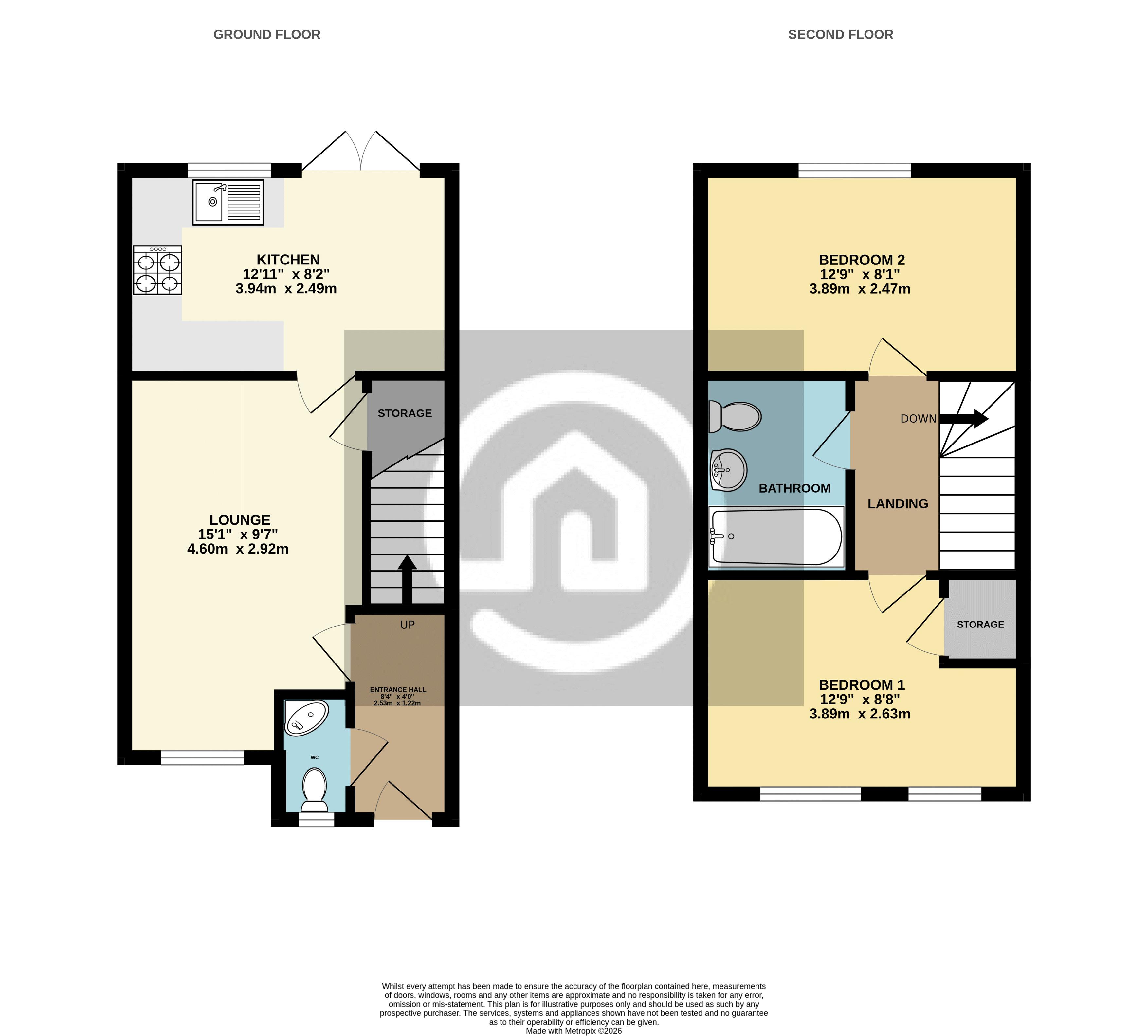 2, Crisp Meadows, Bedford floorplan