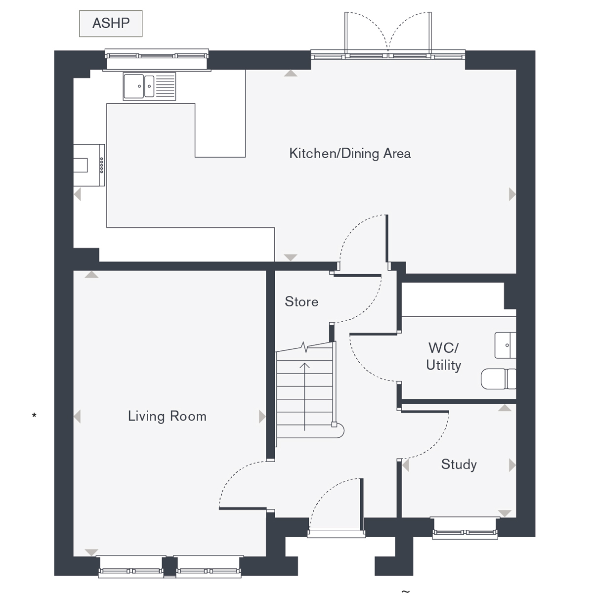3, 1 Skylark Road, Brimington floorplan